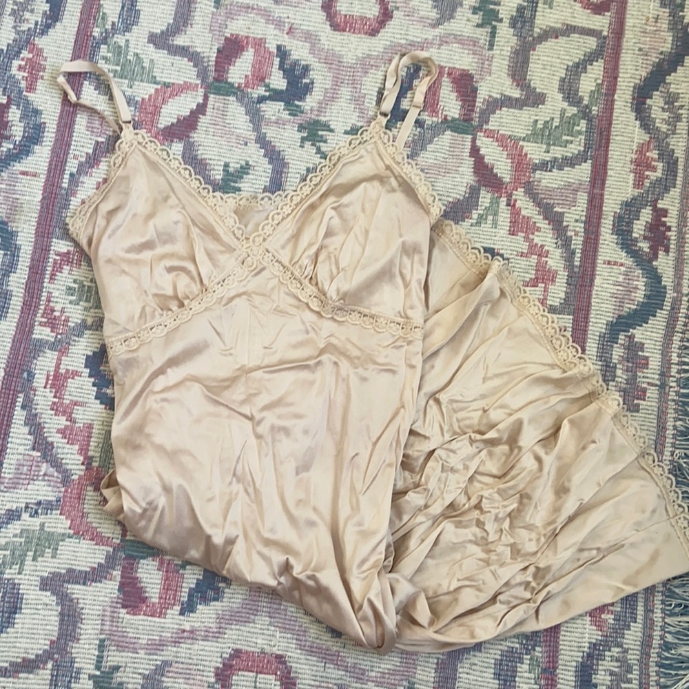 Nude Slip Dress